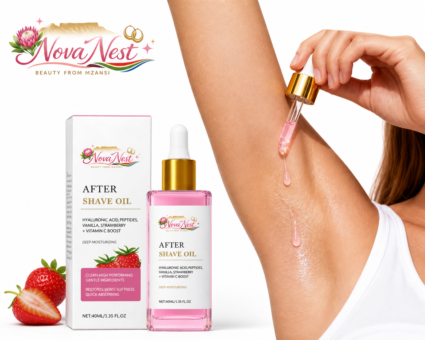 Strawberry Aftershave oil